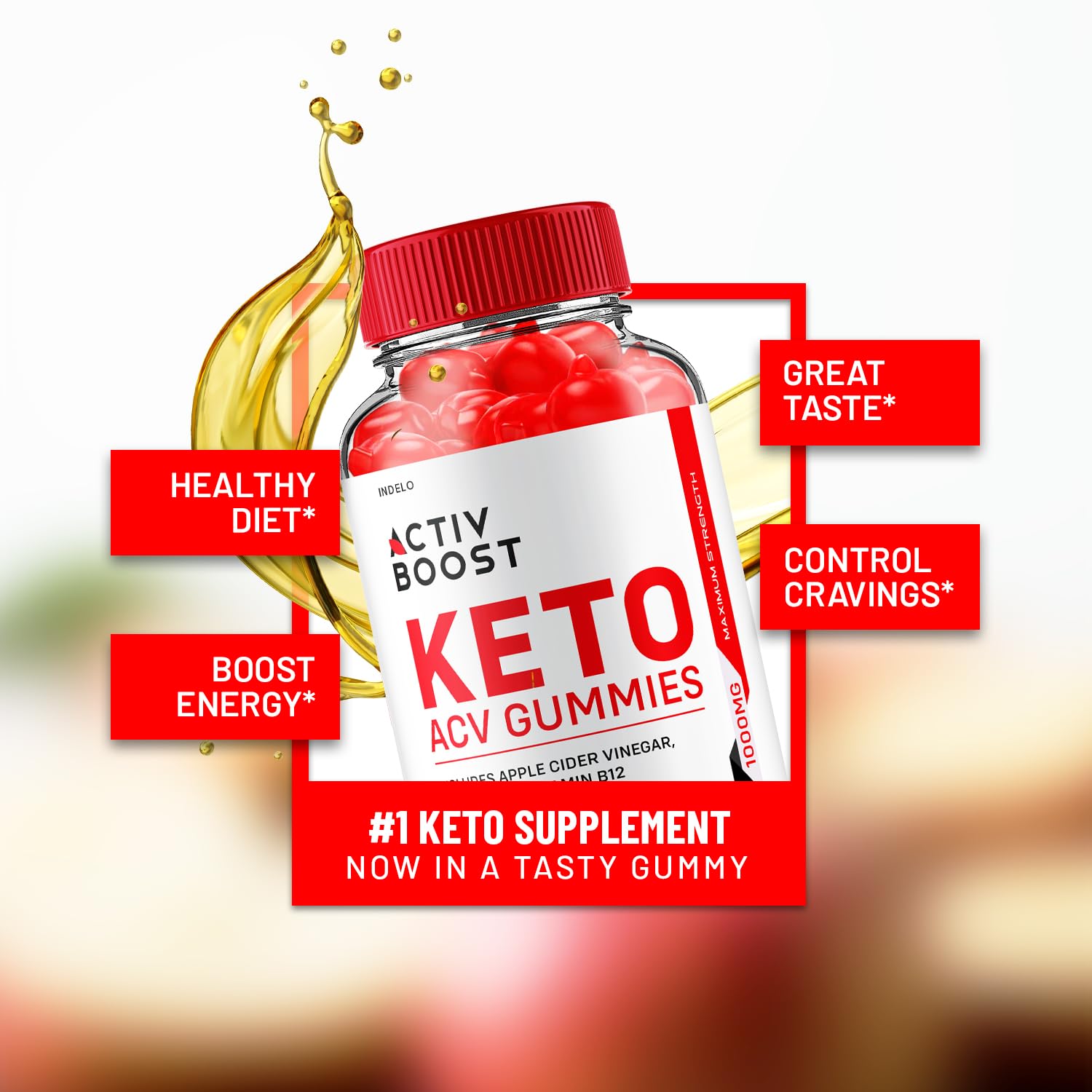 (2 Pack) Activ Boost Keto ACV Gummies - Activ Boost Keto ACV Gummies Reviews - Maple Wellness Supplements
