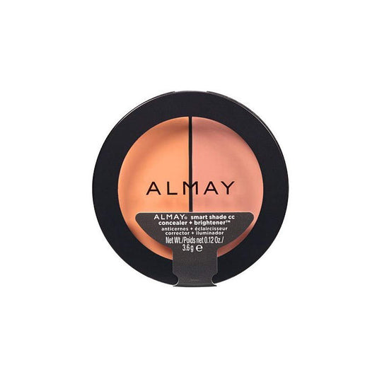 2 PACK- ALMAY SMART SHADE CC CONCEALER + BRIGHTENER 100 LIGHT - Maple Wellness Supplements