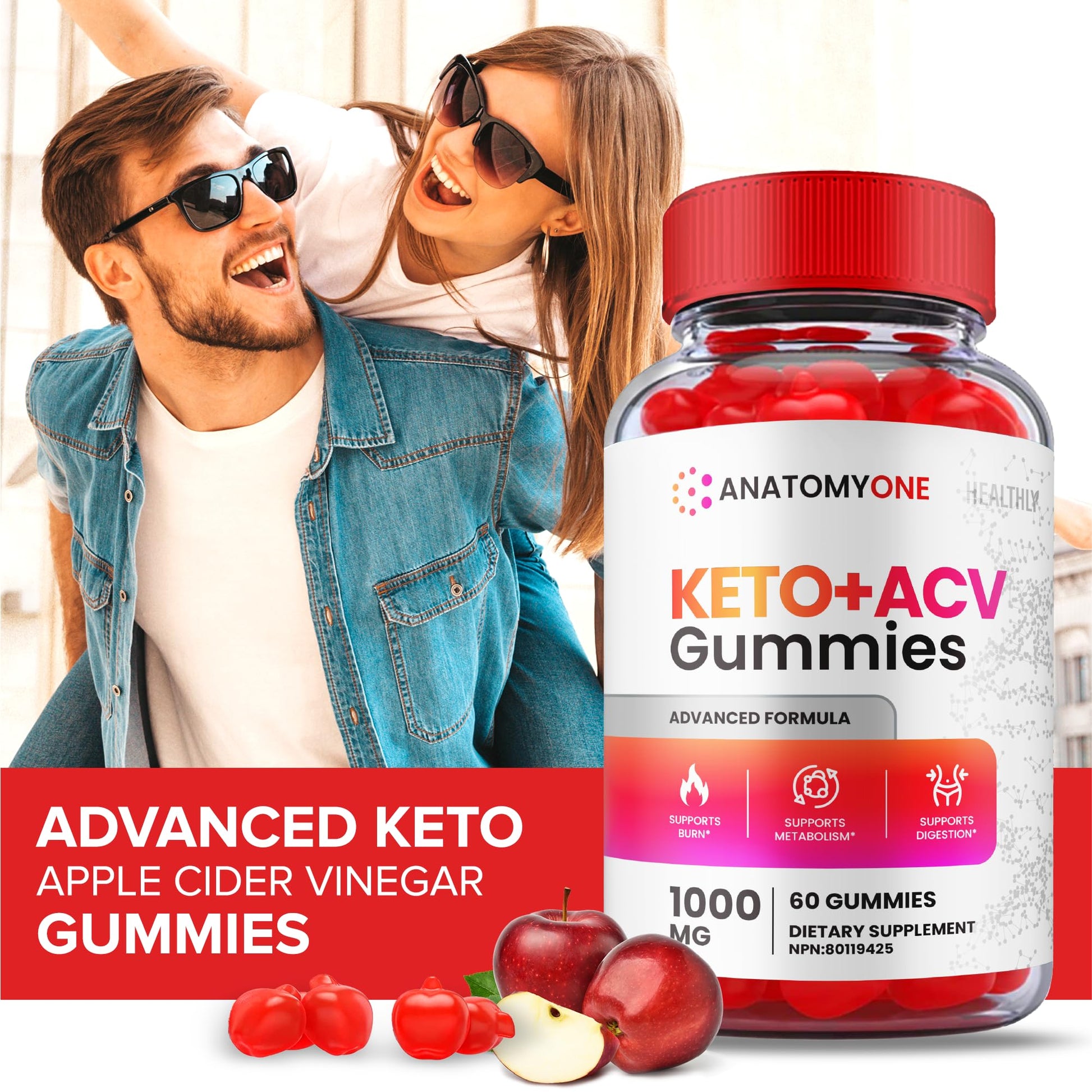 (2 Pack) Anatomy One Keto Gummies, Anatomy One Keto Acv Gummies, Anatomyone Keto - Maple Wellness Supplements