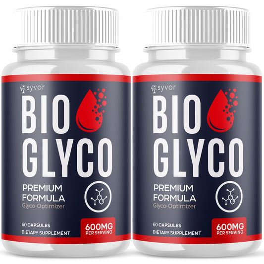 (2 Pack) Bio Glyco Capsules, Official BioGlyco Blood Health Support Pills with All Natural Ingredients, Advanced Blood Optimizer with Maximum Strength Premium Vitamins for Women & Men (120 Capsules) - Maple Wellness Supplements