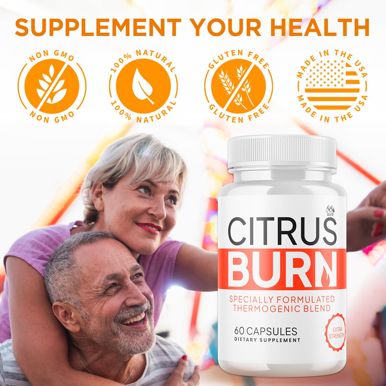 (2 Pack) Citrus Burn Capsules, Official CitrusBurn Pills with All Natural Ingredients, Advanced Citrus Burn for Optimal Health & Wellness Support with Premium Vitamins for Women & Men (120 Capsules) - Maple Wellness Supplements
