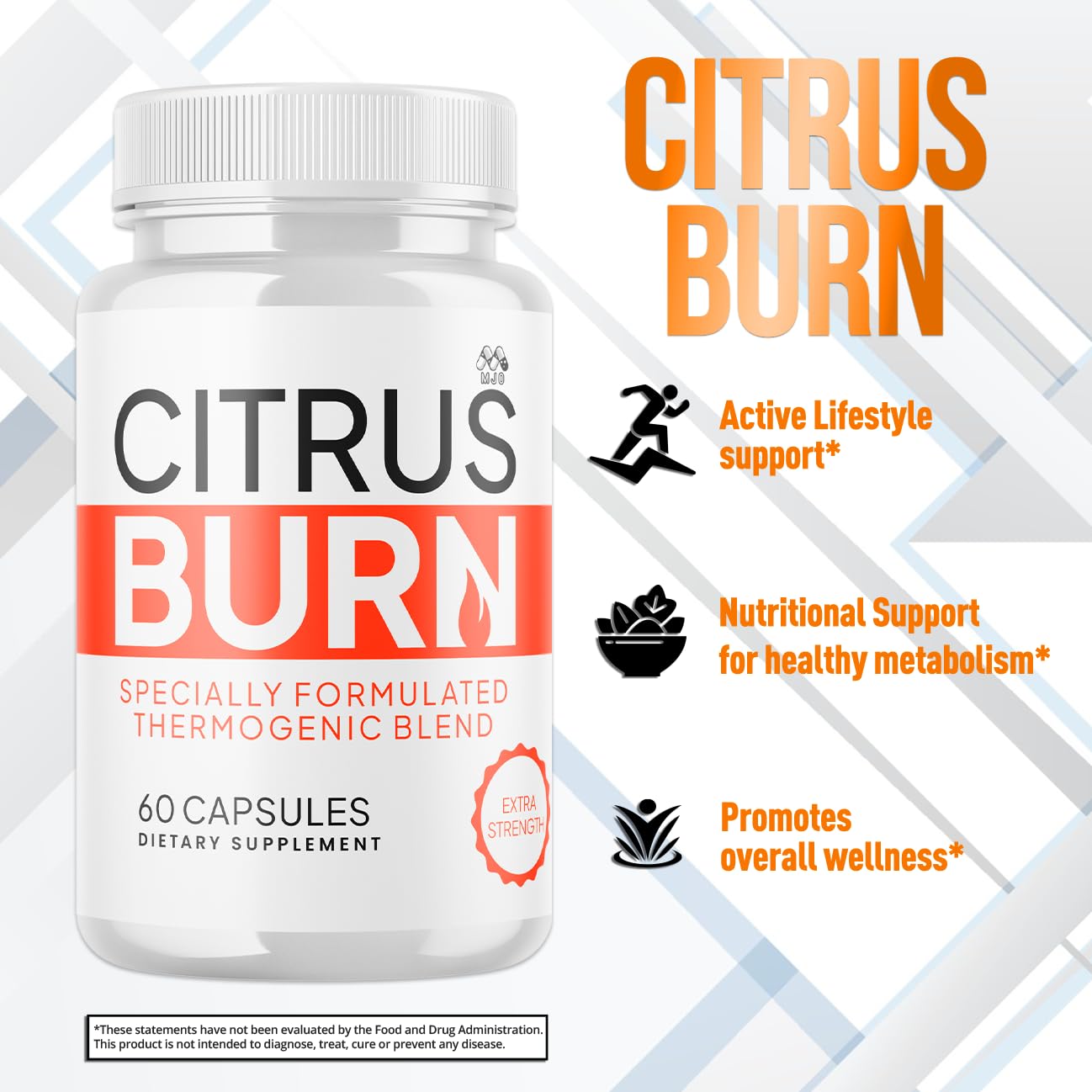 (2 Pack) Citrus Burn Capsules, Official CitrusBurn Pills with All Natural Ingredients, Advanced Citrus Burn for Optimal Health & Wellness Support with Premium Vitamins for Women & Men (120 Capsules) - Maple Wellness Supplements