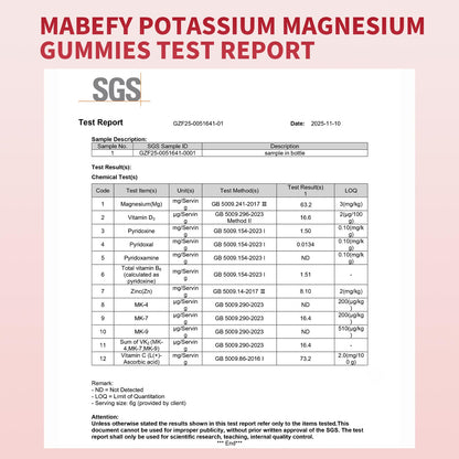 2 Pack Potassium Magnesium Gummies, Sugar Free Potassium Supplement Magnesium Glycinate 500mg, Ashwagandha, Vitamins D3, C, B6, Calcium & Zinc for Sleep, Leg Cramps & Muscle Relaxation-120 Count - Maple Wellness Supplements