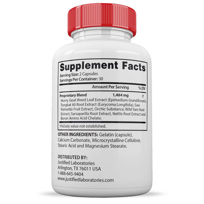 (2 Pack) Vital Grow XL Pills 1484MG Advanced Formula Proprietary Blend for Men 60 Capsules - Maple Wellness Supplements