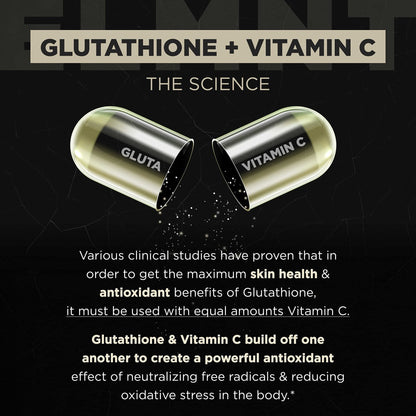 2150mg Super Liposomal Glutathione Supplement w. Vitamin C, Quercetin & Pure L Glutathione 2000mg Triple Action Formula Glutathione Liposomal Supplement - Maple Wellness Supplements