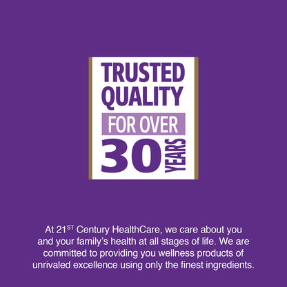 21st Century Fish Oil 1000 mg Softgels, (300 Count), Molecularly Distilled, Omega 3 Supplement with EPA & DHA, Purified to Eliminate Mercury, Supports Cardiovascular Health, Gluten Free & Non-GMO - Maple Wellness Supplements