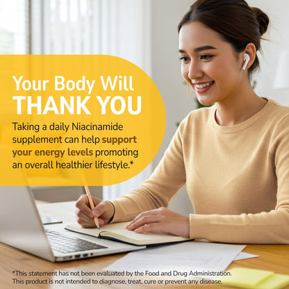21st Century Niacinamide 500 mg Prolonged Release Tablets, 110 Count - Maple Wellness Supplements