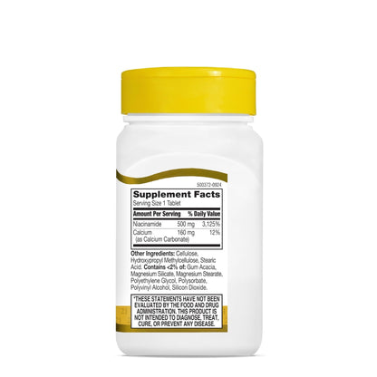 21st Century Niacinamide 500 mg Prolonged Release Tablets, 110 Count - Maple Wellness Supplements