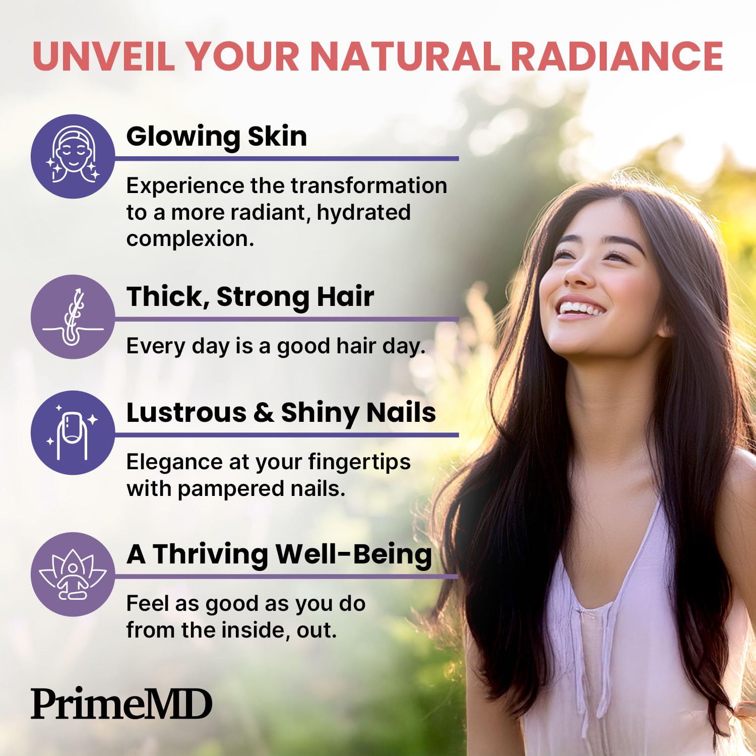 27-in-1 Hair Skin and Nails Vitamins (6810mg) with Biotin 10000mcg - Collagen Supplements for Men and Women - Keratin Supplements with Probiotics - Maple Wellness Supplements