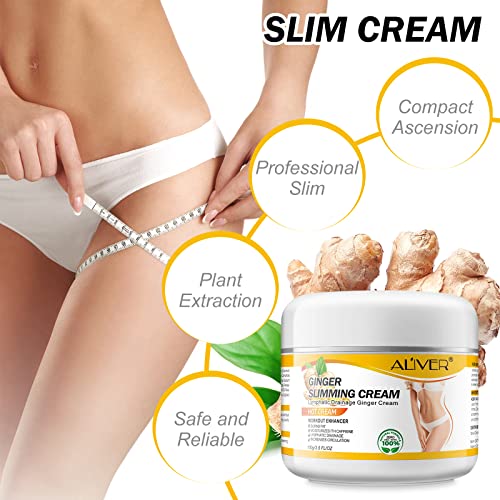 2PCS VOGSIG Ginger Slimming Cream - Anti Cellulite, Fat Burning, Tightening & Moisturizin - Maple Wellness Supplements
