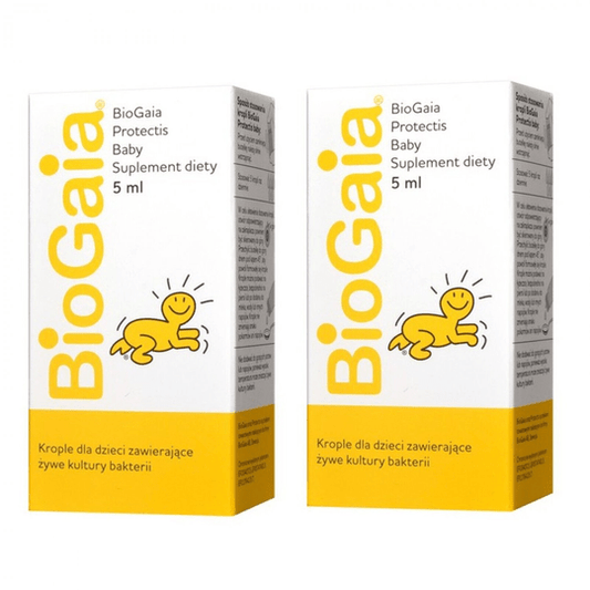 2x BioGaia Probiotics Drops Vit D3 for Baby Infants Newborn and Kids 2×5ml - Maple Wellness Supplements