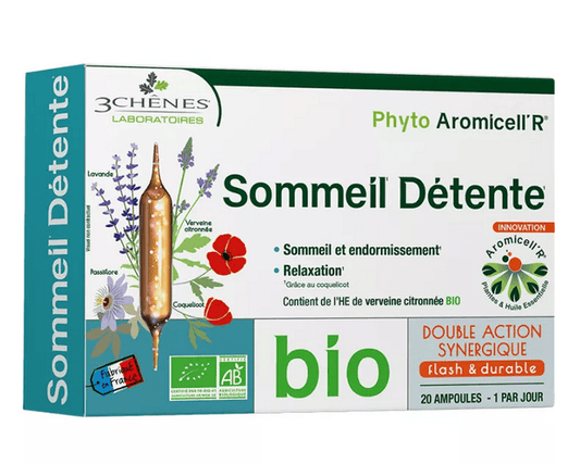 3-Chênes Phyto Aromicell'r Bio Sommeil Détente 20 phials - Maple Wellness Supplements