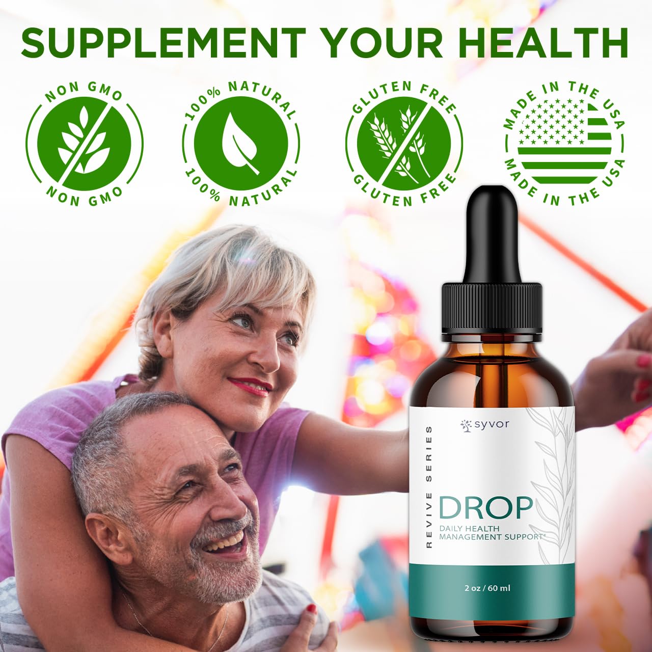 (3 Pack) Drop The Pounds Drops, Official Drop The Pounds Liquid Drops with All Natural Ingredients, Advanced Health Optimizer & Wellness Support with Premium Vitamins for Women & Men (90 Servings) - Maple Wellness Supplements