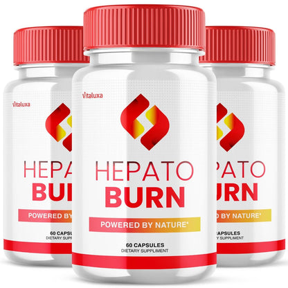 (3 Pack) Hepato Burn Capsules - HepatoBurn Supplement Pills Advanced Formula Wait Premium Blend All Natural Loss Support for Men Women, Hepataburn Reviews Maximum Strength Burner Health (180 Capsules) - Maple Wellness Supplements