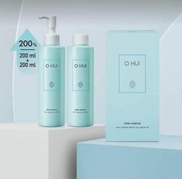 OHui Korea Personal Care Clear Science Inner Cleanser Refresh 200ml 2 Pcs Set GenericBuy Supplements Australia