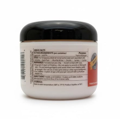 Naturulz Ultimate Healing (Medicated) Cream OTC 4 Ounce - Pain & Arthritis Topical for Sore Lower Back, Neck, Shoulders, and Muscles. All-Natural Formula with Medication Strength Capsaicin. NaturulzBuy Supplements Australia