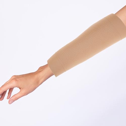 Healifty upper arm sleeves 1 Pair Elastic Compression Arm Sleeves Slimming Improve Shaper HealiftyBuy Supplements Australia