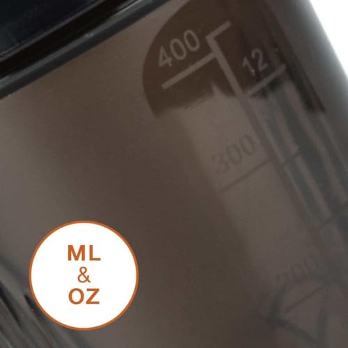 Shaker Bottle 12oz Protein Shaker Plastic Bottle for Pre & Post workout with Twist and Lock GenericBuy Supplements Australia