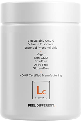 Codeage Liposomal CoQ10 Supplement - Vitamin E Isomers Tocopherols - 125mg Coenzy CodeageBuy Supplements Australia