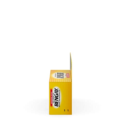 Vanishing Scent Bengay Relief Gel, Non-Greasy Topical Reliever with Cooling Menthol, 2 oz BengayBuy Supplements Australia