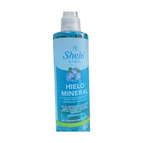 Sheló NABEL Hielo Mineral 8.7 fl Oz & VR-C 250ml Relax Sore Muscles and Joints Increase Circulation Reduce Inflammation Sheló NABELBuy Supplements Australia