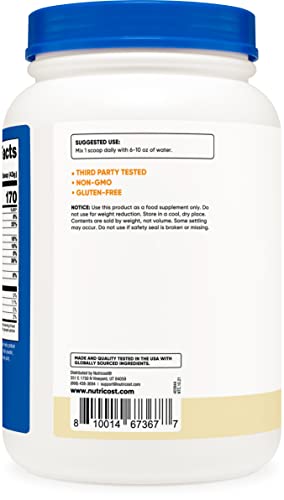 Nutricost Meal Replacement Shake Powder (Vanilla), 30 Servings - Protein, Non-GMO NutricostBuy Supplements Australia