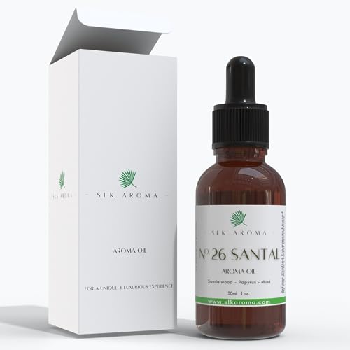 SLK Aroma, Santal Aroma Diffuser Oil, No. 26, Ultra Luxury Niche Blend of The Finest Essential Oils SLK AromaBuy Supplements Australia