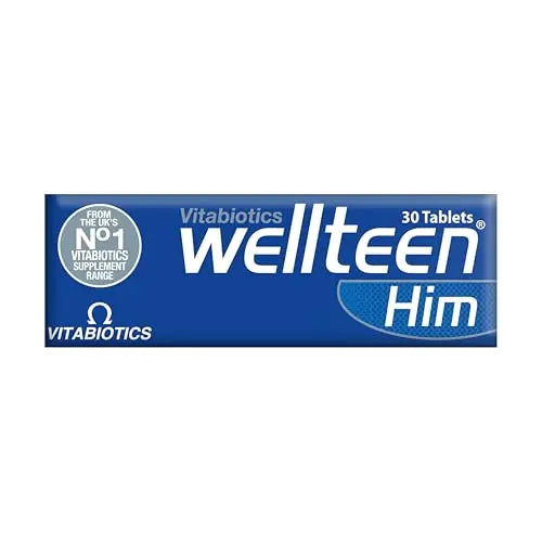 Wellteen by Vitabiotics Him Tablets x 30 Wellteen