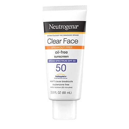 Neutrogena Clear Face Liquid Lotion Sunscreen for Acne-Prone Skin NeutrogenaBuy Supplements Australia