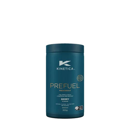 Kinetica PreFuel, Pre Workout, 5.9g Amino Acids & 2.3g BCAA's per Serving, 30 Servings