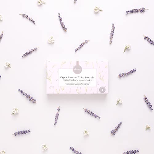 Femallay Organic Lavender and Tea Tree Oil Vaginal Cleansing Suppositories for Hygiene FemallayBuy Supplements Australia