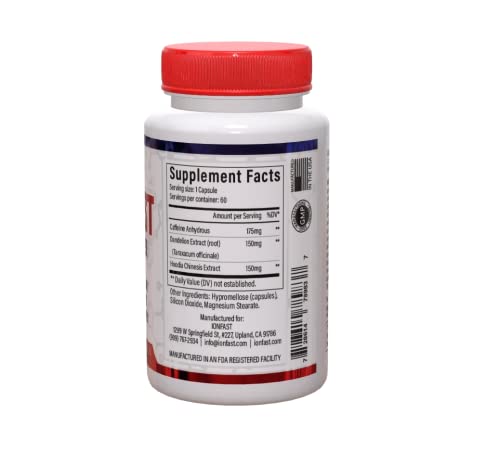 Ionfast Fat Burner for Weight Loss, Metabolism Increase, and Appetite Suppression IonfastBuy Supplements Australia