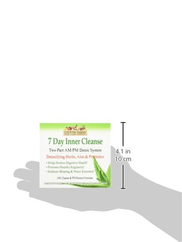 COUNTRY FARMS 7 Day Inner Cleanse, AM/PM Detox System, Detoxifying Herbs COUNTRY FARMSBuy Supplements Australia