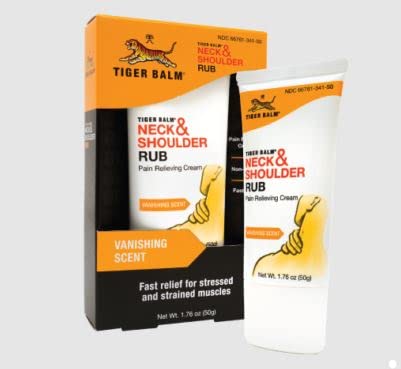 Tiger Balm Neck and Shoulder Rub 1.76 oz. Tiger BalmBuy Supplements Australia