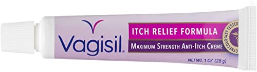 Vagisil Medicated Anti-Itch Creme Maximum Strength - 1oz, Pack of 5 VagisilBuy Supplements Australia