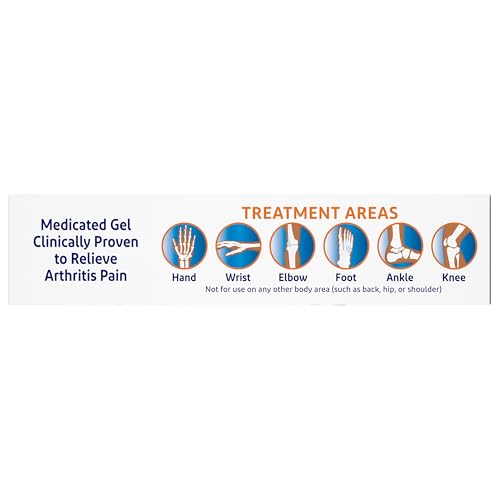 Voltaren Arthritis Pain Gel for Powerful Topical Arthritis Pain Relief with Diclofenac - NEW Easy Open Cap - 100 g Tube And 20 g Travel Size Tube VoltarenBuy Supplements Australia
