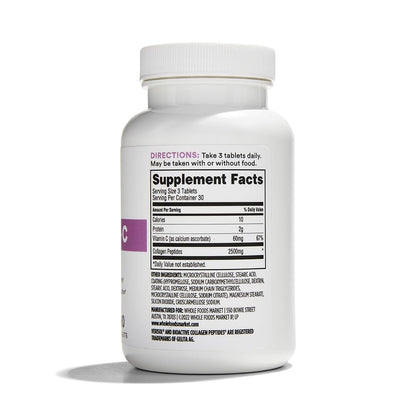 365 by Whole Foods Market, Collagen Verisol 2500Mg, 90 Count - Maple Wellness Supplements