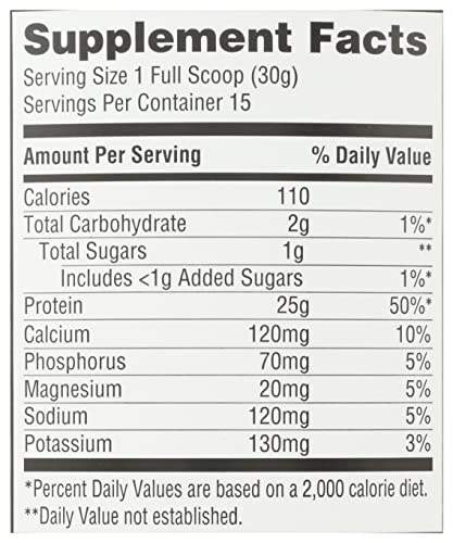 365 by Whole Foods Market, Vanilla Whey Protein Isolate, 15.9 Ounce - Maple Wellness Supplements