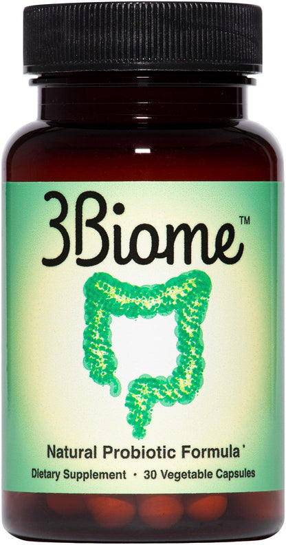 3Biome - Natural Probiotic Supplement - Non-GMO, Vegan, Gluten-Free - Maple Wellness Supplements