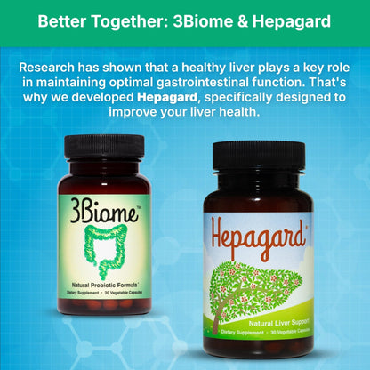 3Biome - Natural Probiotic Supplement - Non-GMO, Vegan, Gluten-Free - Maple Wellness Supplements