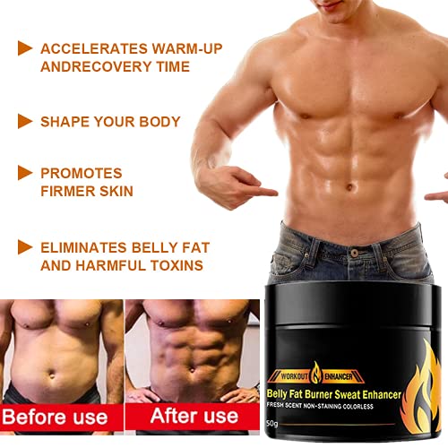3pcs Hot Cream, Workout Enhancer Gel Slimming Shaping Cream, Fat Burning Cream - Maple Wellness Supplements