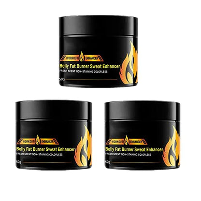 3pcs Hot Cream, Workout Enhancer Gel Slimming Shaping Cream, Fat Burning Cream - Maple Wellness Supplements