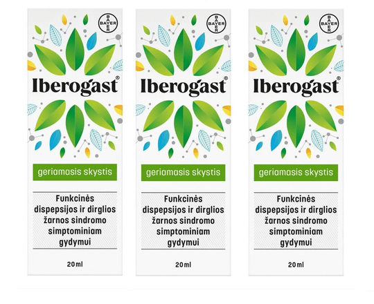 3x Iberogast 20ml Oral Liquid IBS Indigestion Abdominal Discomfort Dyspepsia - Maple Wellness Supplements