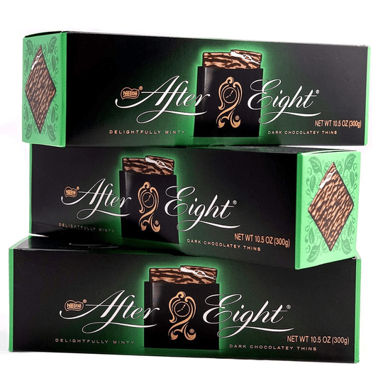 3x Nestle after Eight, Dark Mint Thins 3 x 300G/10.5Oz - Maple Wellness Supplements