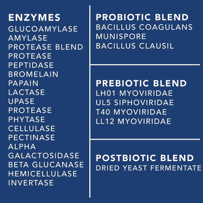 4-in-1 Prebiotic Probiotic & Postbiotic for Women & Men, Complete Gut & Digestive Support Supplement, Pre Post Probiotics & Digestive Enzymes 60 Capsules - Maple Wellness Supplements