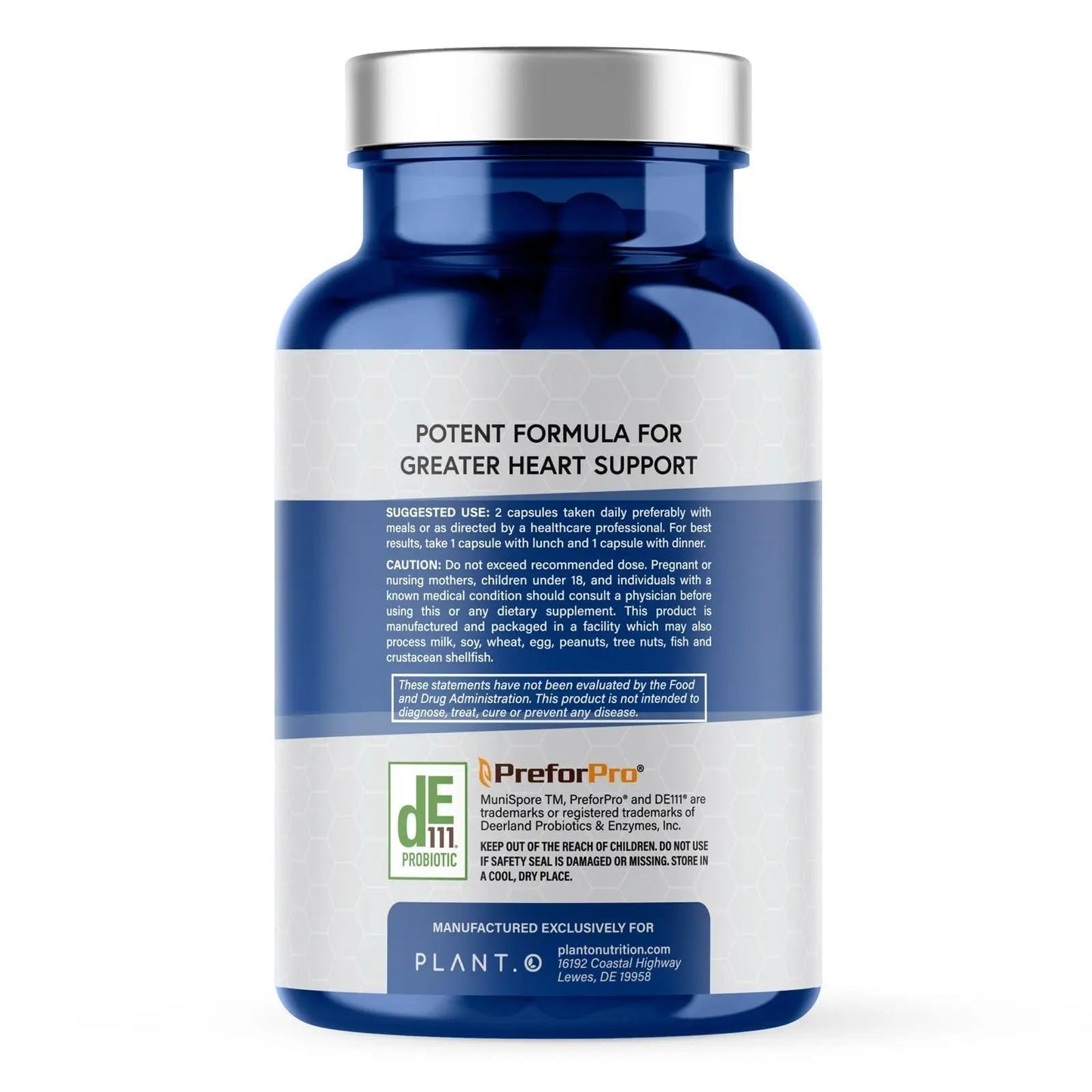 4-in-1 Prebiotic Probiotic & Postbiotic for Women & Men, Complete Gut & Digestive Support Supplement, Pre Post Probiotics & Digestive Enzymes 60 Capsules - Maple Wellness Supplements