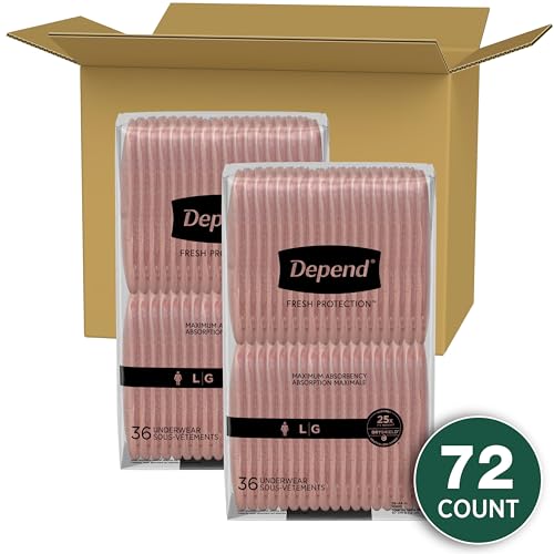 Depend Fresh Protection Adult Incontinence Underwear for Women DependBuy Supplements Australia