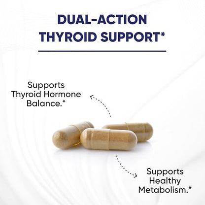 Sandhu's Thyroid Support Complex with Iodine Supplement|60 Capsules, 30 Days Supply Sandhu'sBuy Supplements Australia