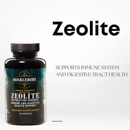 BUCKLEBURY Zeolite Micronized Smart Mineral Capsules - Supports Detox, Immune BUCKLEBURYBuy Supplements Australia